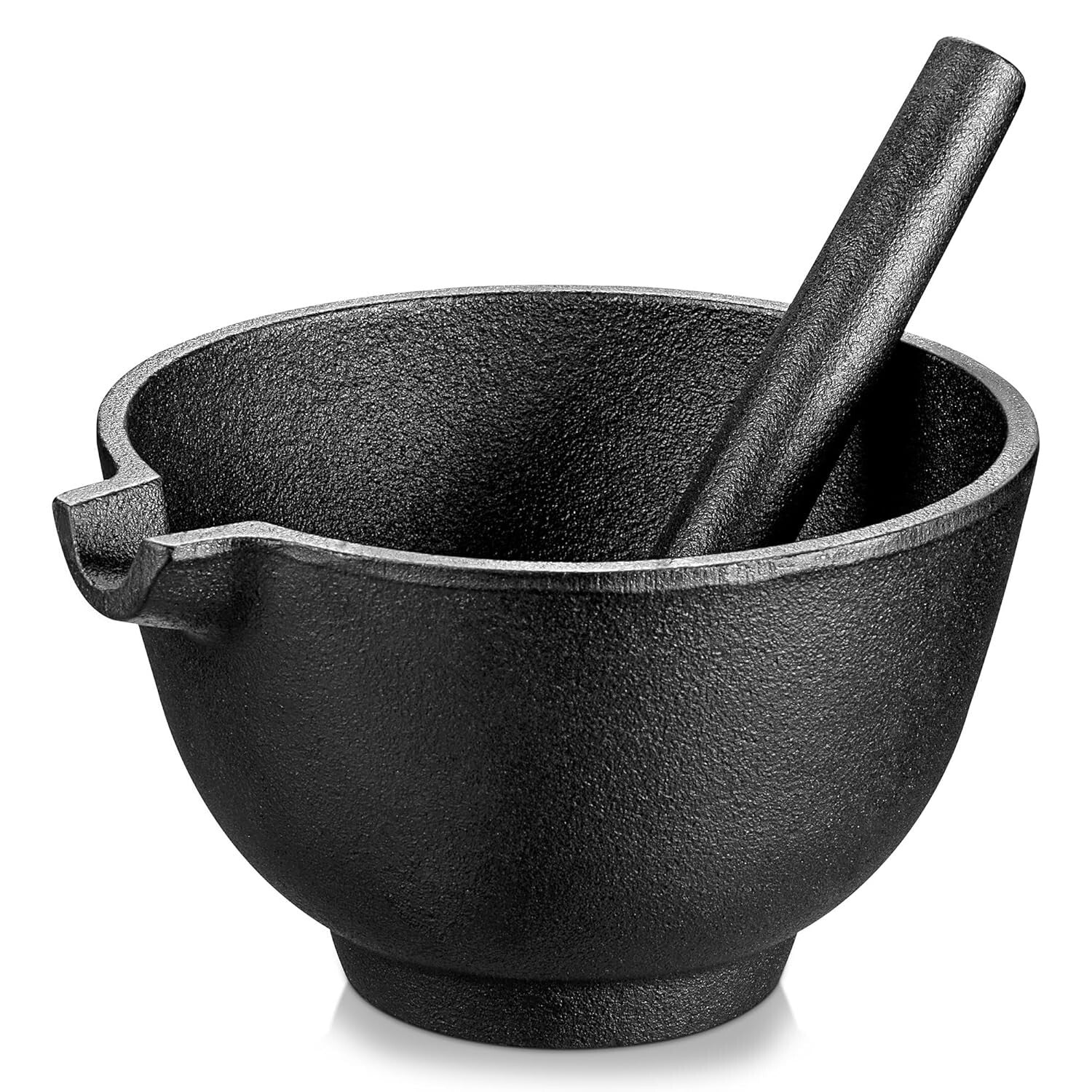 6.5 Inch Pestle and 3 Cup Mortar - Effortless Spice Grinding for Gourmet Recipes