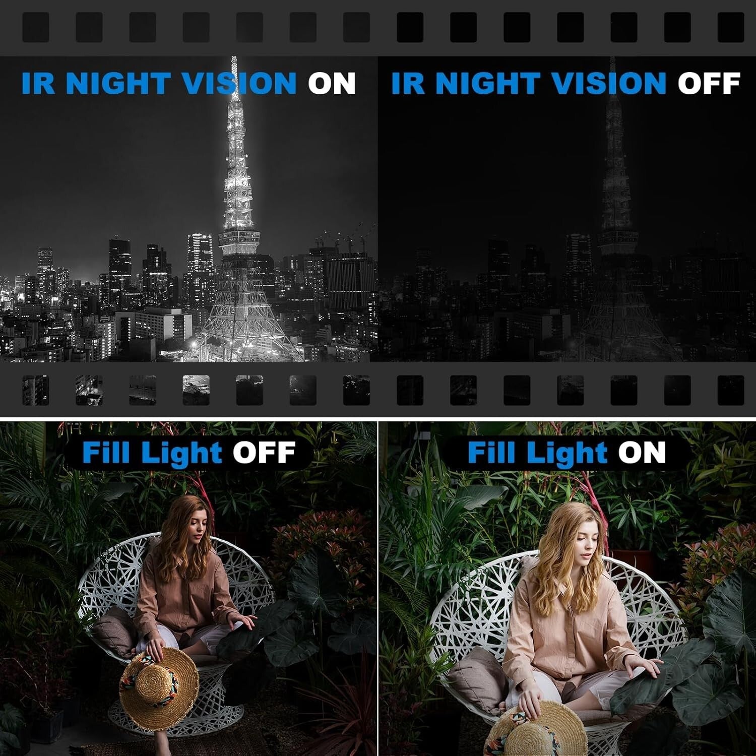 All-in-One 8K Video Camera with Remote Control, Night Vision & 32GB SD Card