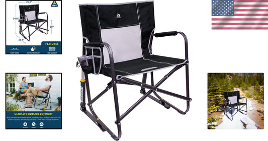 Comfortable Freestyle Rocker XL – Ideal for Sports Events and Outdoor Relaxation