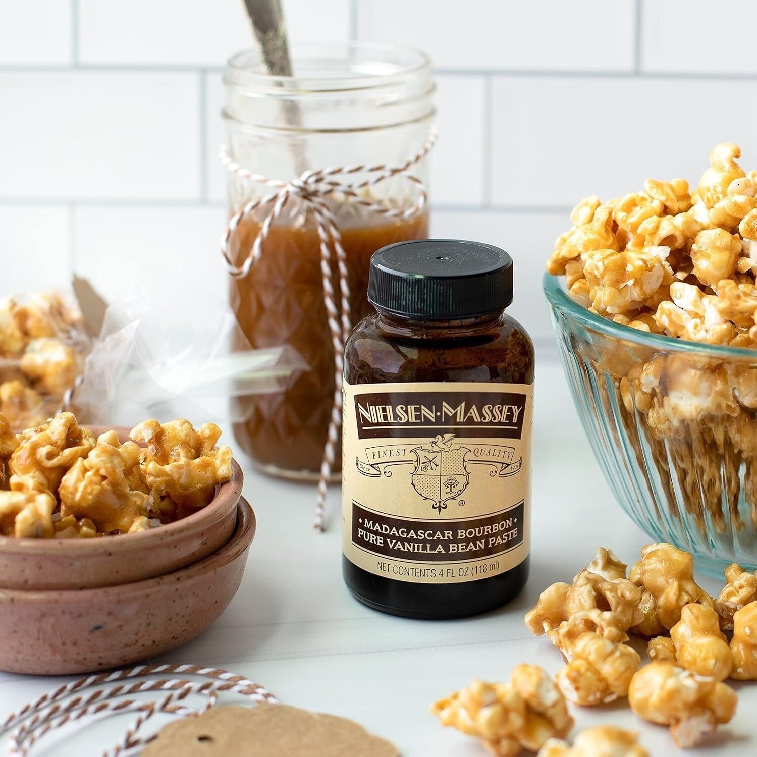 Pure Madagascar Bourbon Vanilla Bean Paste, 32 Oz - Ideal for Baking & Cooking