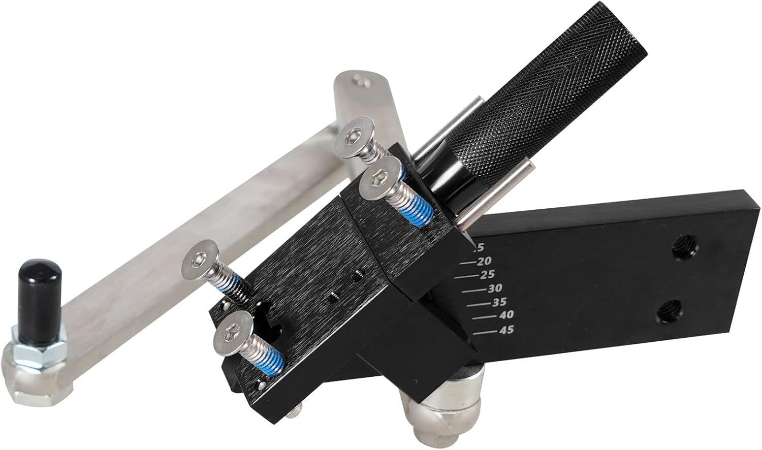 Ergonomic Adjustable 15°-45° Lawn Mower Blade Sharpener for Professionals