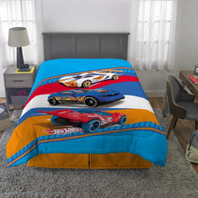 Load image into Gallery viewer, Twin/Full Hot Wheels Kids Comforter – Reversible Microfiber with Race Car Design