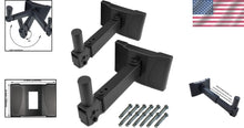 Load image into Gallery viewer, Professional Adjustable Wall Mount Speakers Brackets - For Home Theaters, 2 Pack