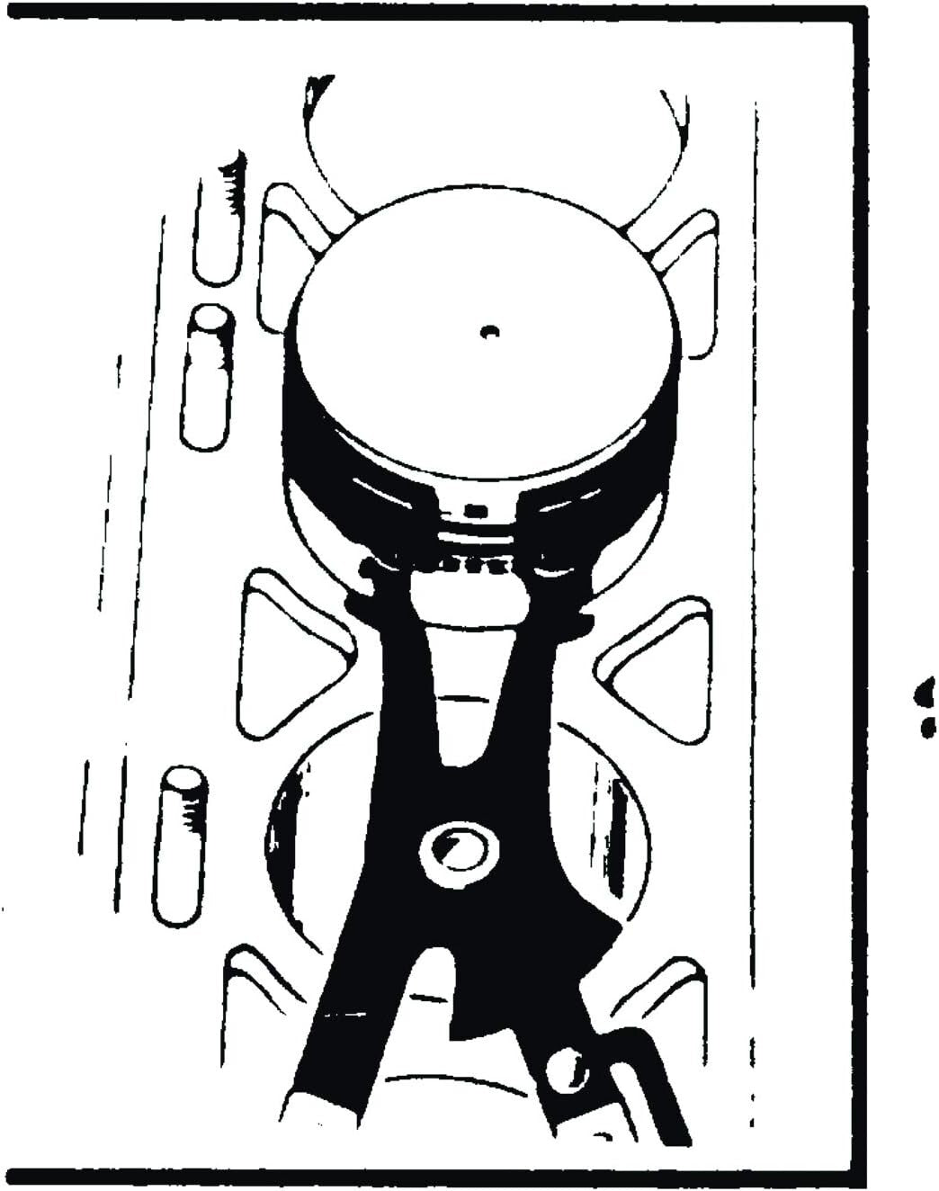 Durable 8 Pc. Piston Ring Installer Set - Ergonomic Grip & High-Speed Steel