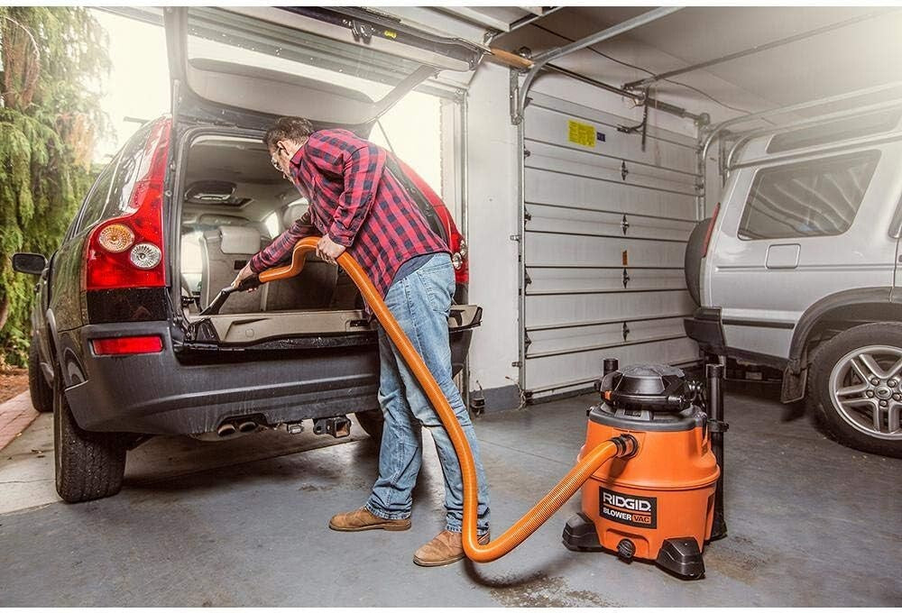 Comprehensive 7-Piece Auto Detailing Kit with 10 Ft Hose for 1 1/4” Vacuums