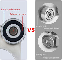 Load image into Gallery viewer, Versatile 4PCS 8-Wheel Trolley Roller Assembly for Strut Channels – Heavy Load