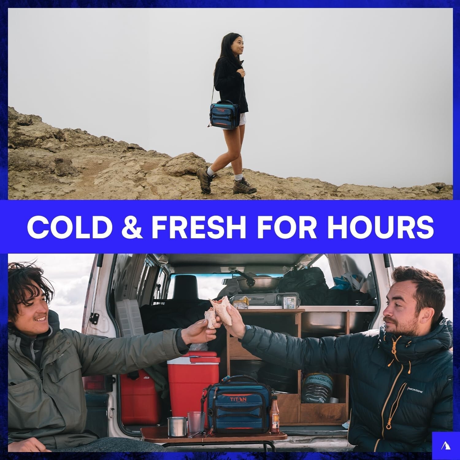 Expandable Titan Lunch Pack with Ice Walls – Perfect for School, Work & Outdoors