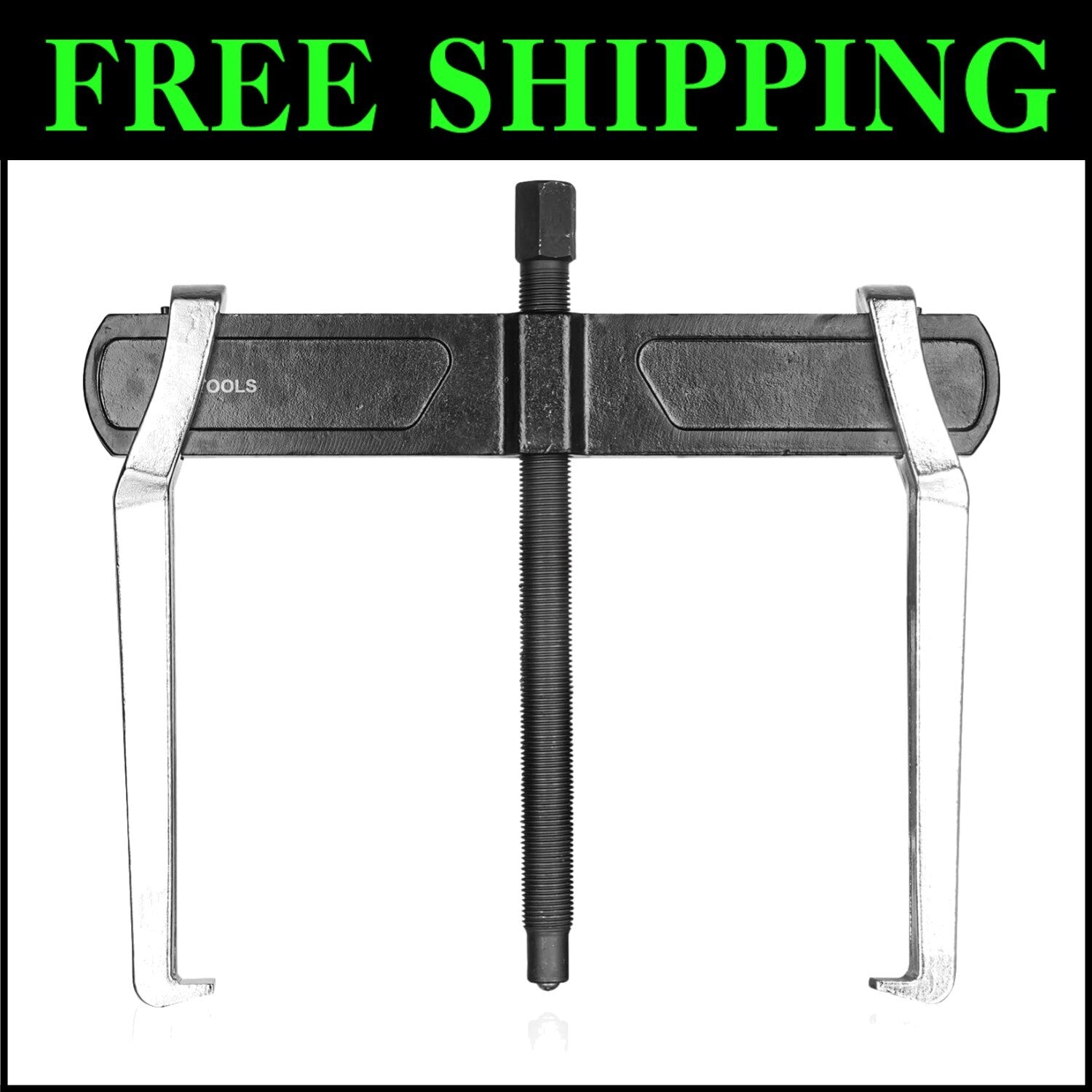 10" 2-Jaw Gear Puller - Premium CR-V Steel for Internal/External Specimens