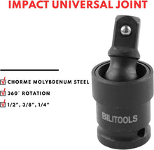 Load image into Gallery viewer, Premium 17-Piece Socket Adapter Set: Universal Joint &amp; Drill Adapters Included