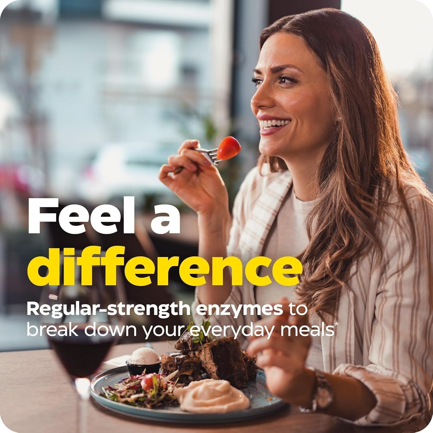 Gentle Digestive Enzymes: 240 Natural Capsules for Bloating Relief and Comfort