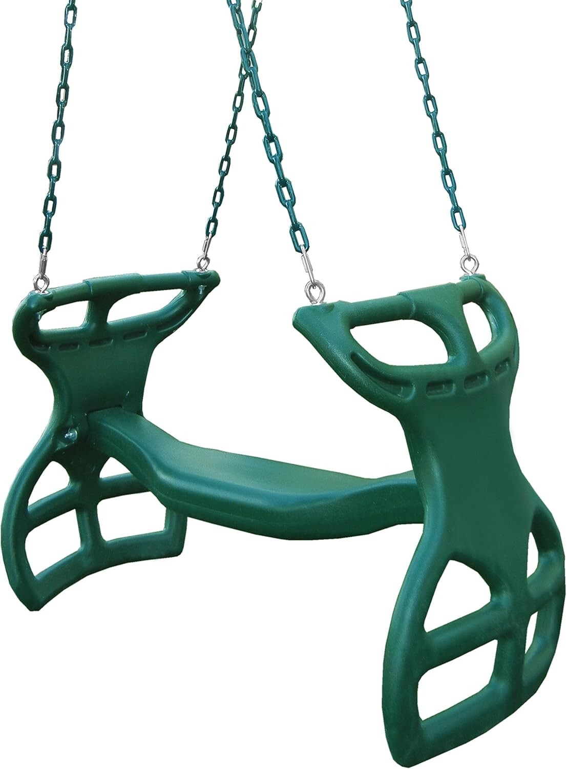 Easy Assembly Gliding Tandem Swing - Perfect for Outdoor Adventures