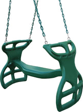 Load image into Gallery viewer, Easy Assembly Gliding Tandem Swing - Perfect for Outdoor Adventures