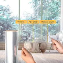 Load image into Gallery viewer, UV-Blocking 8 Mil Window Security Film - Strong Protection Against Shattering