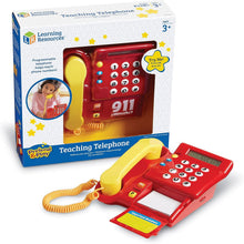 Load image into Gallery viewer, Bright Multi-Color Pretend Play Telephone for Toddlers, Ages 3+, Develops Skills