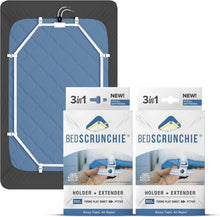 Load image into Gallery viewer, Machine Washable Bed Sheet Holder Straps - Heavy Duty, Vegan-Friendly 2 Pack