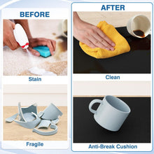 Load image into Gallery viewer, Black Non-Slip Anti-Fatigue Kitchen Mats Set - 17.3"x30" &amp; 17.3"x70" for Comfort