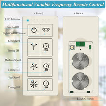 Load image into Gallery viewer, Smart WiFi Ceiling Fan Remote Control Kit - Universal Compatibility with Dimmer