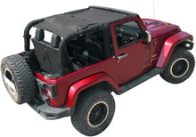 Load image into Gallery viewer, JK Sun Shade Top - UV Blocking Soft Mesh Roof Cover for Jeep Wrangler JKU 2-Door