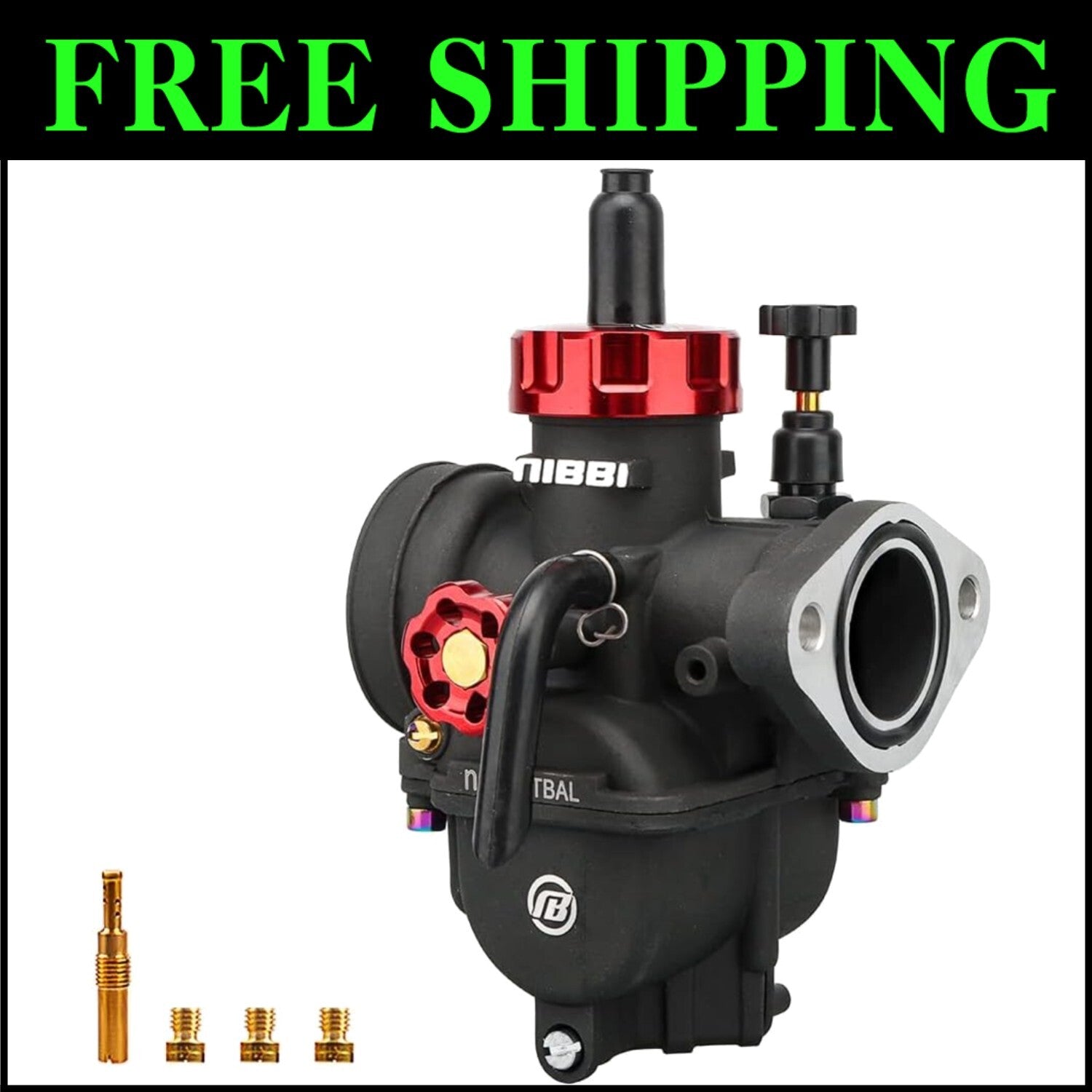 Lightweight 22mm Anodized Carburetor for Optimal Motorcycle Performance