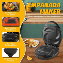 Load image into Gallery viewer, Premium Stainless Steel Empanada Maker with Temperature Control &amp; Recipe Booklet