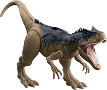 Load image into Gallery viewer, Jurassic World Roar Attack Allosaurus Action Figure with Sound Effects - 12.39"