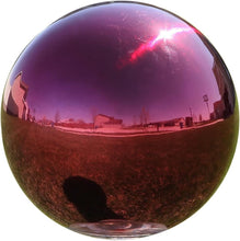 Load image into Gallery viewer, Stunning 10" Shiny Gazing Ball - Ideal Tabletop Decor for Garden Enthusiasts