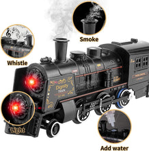 Load image into Gallery viewer, Durable Kids Electric Train Set with Realistic Sounds &amp; Lights - Educational Fun