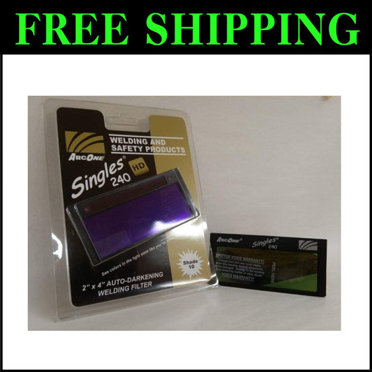 Advanced Welding Filter 2 x 4 in. - Fast Switching Shade 10 Eye Protection