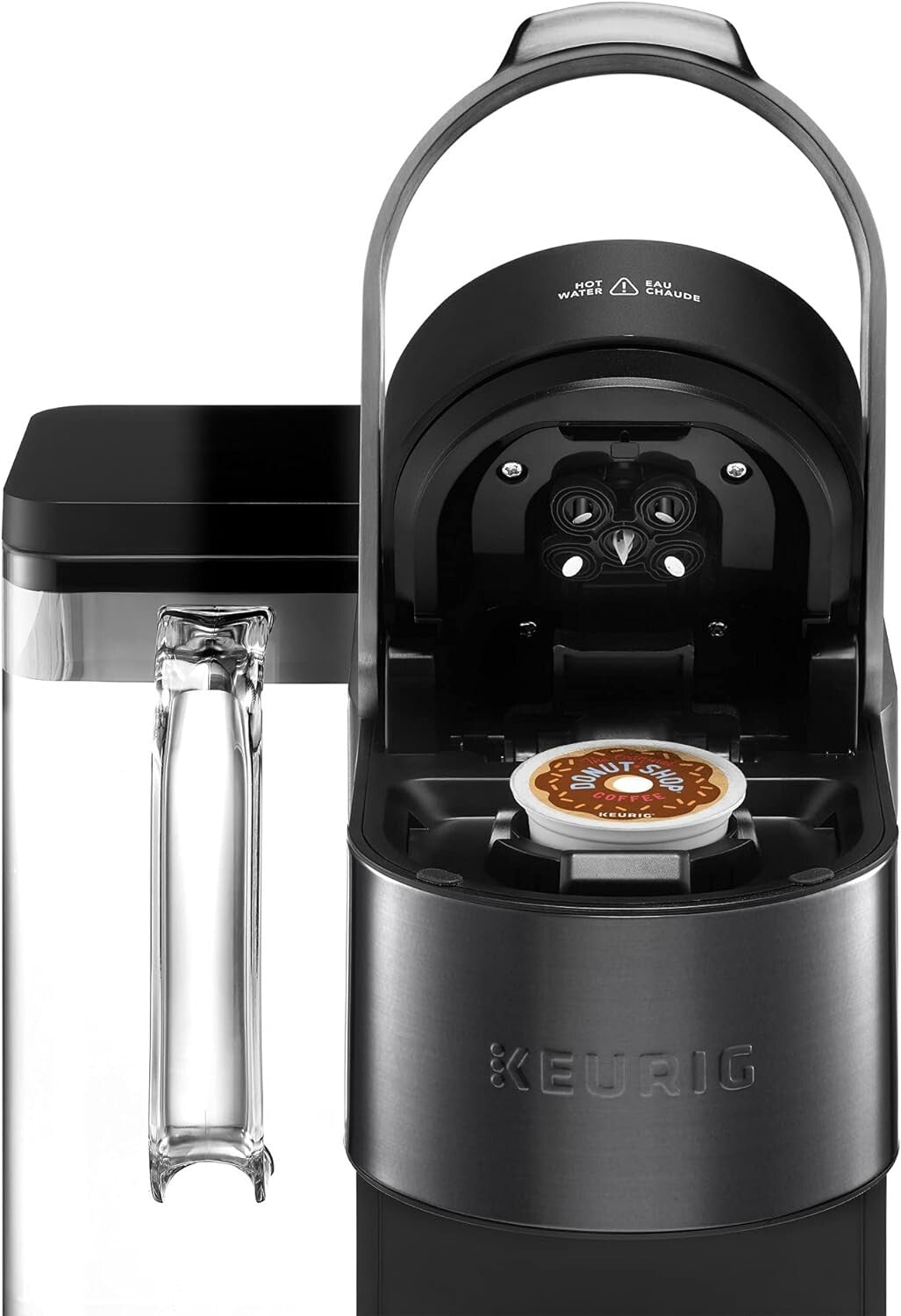 Modern Black K-Cup Pod Brewer with MultiStream Technology for Ultimate Flavor