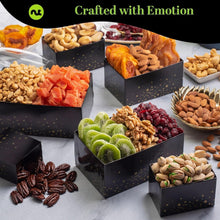 Load image into Gallery viewer, Elegant 12-Variety Snack Tower Gift Basket with Get Well Soon Ribbon - Kosher