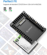 Load image into Gallery viewer, Compact &amp; Lightweight 2.5 to 3.5 SSD Drive Adapter - 5 Pack of Essential Caddies
