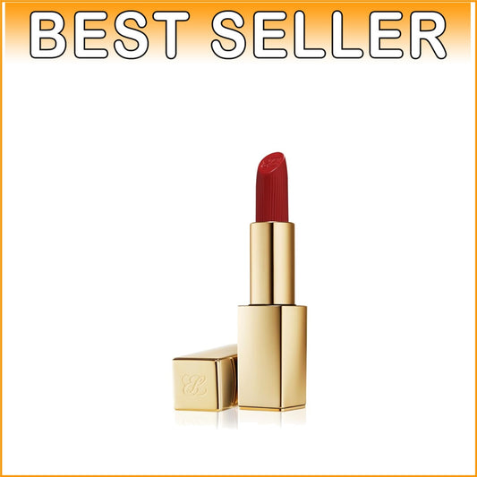 Pure Color Matte Lipstick Stick in 606 Red - Hydrating & Long-Lasting Formula