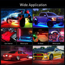 Load image into Gallery viewer, 256 LED Multi-Color Underbody Light Strips with Music Sync and Waterproof Design