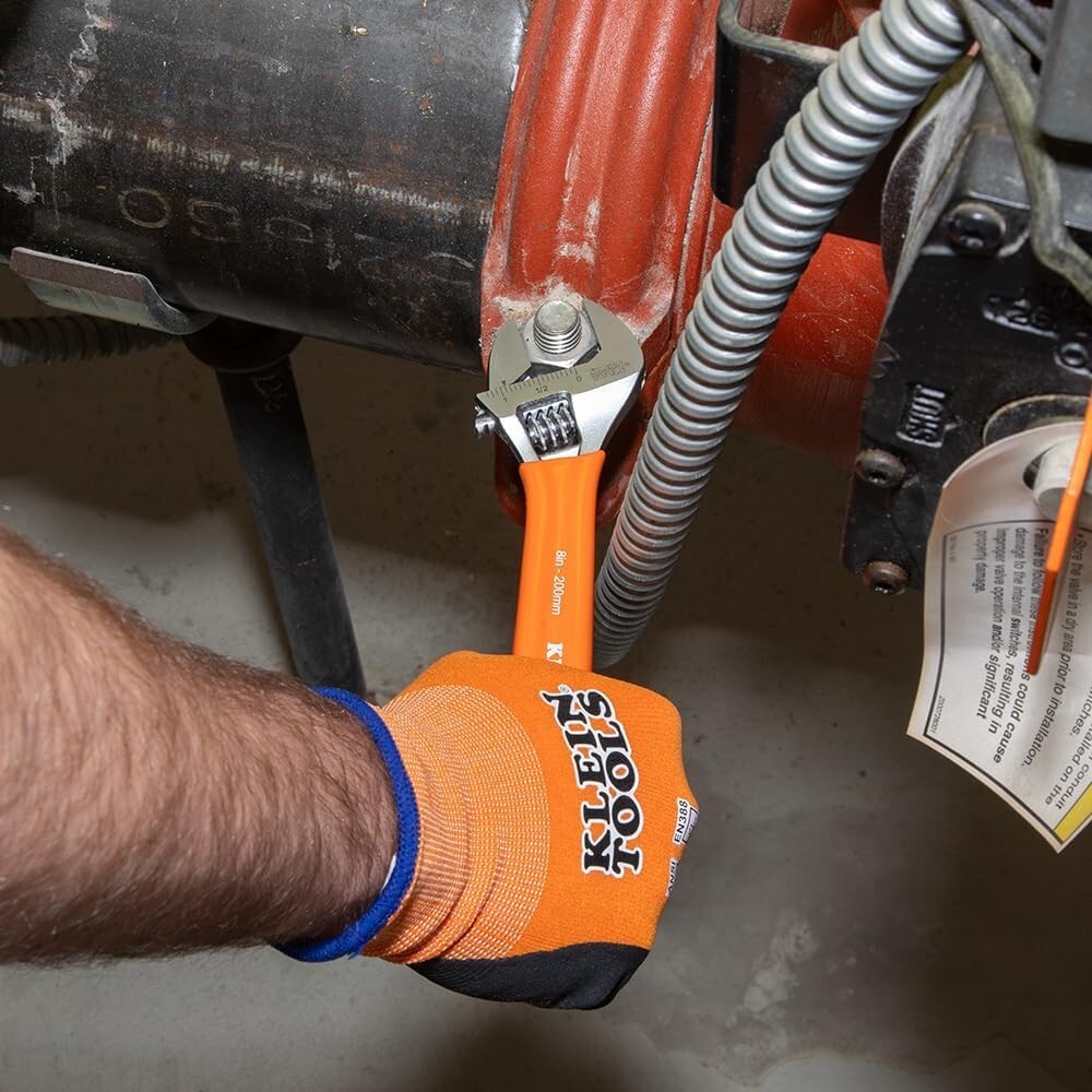 Versatile 4-Piece Adjustable Wrench Kit: 6"," 8", 10", 12" with Comfortable Grip