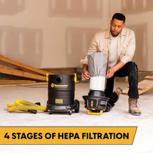 Load image into Gallery viewer, Multi-Use 8 Gallon HEPA Wet/Dry Vac with 10ft Hose - Professional Cleaning