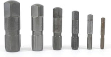 Load image into Gallery viewer, Model 883 6-Piece Pipe Extractor Set: Durable Steel for Broken Pipes (1/8"-1")