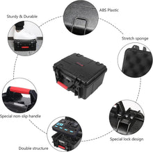 Load image into Gallery viewer, Travel-Friendly Water-Resistant Case for Action Cameras and Accessories Included