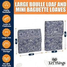 Load image into Gallery viewer, Sustainable Beeswax Bread Storage Bags - Extend Freshness, Reduce Plastic Waste