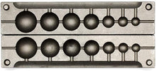 Load image into Gallery viewer, Lead Round Sinker Mold with 7 Cavities for Custom Weights - Fishing Essentials