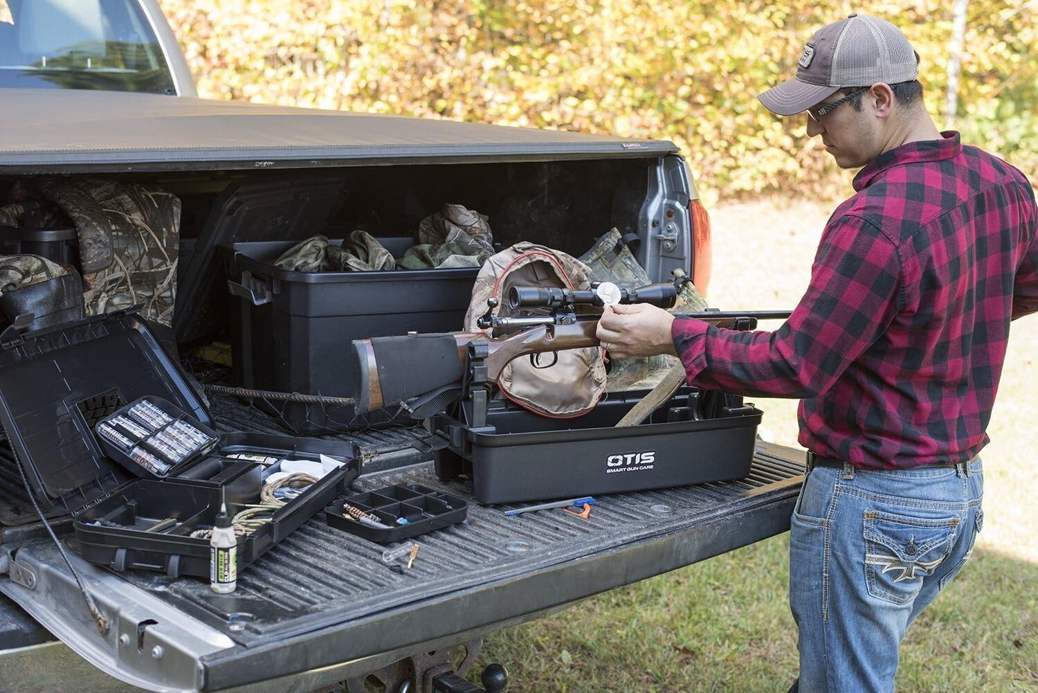 Multi-Caliber Cleaning Kit with Portable Range Box & Shooter's Choice Chemicals