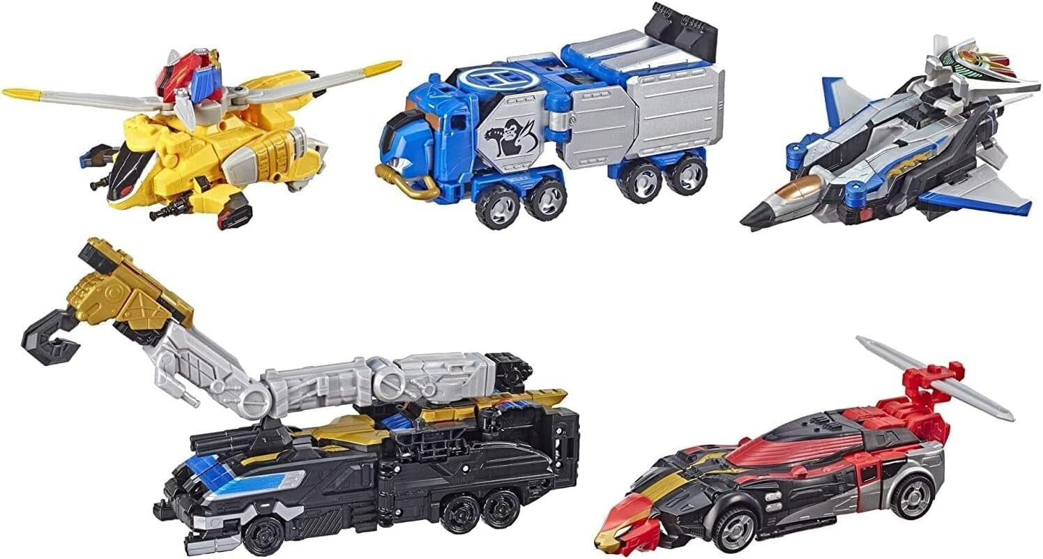 Ultimate Beast-X Ultrazord Collection with 5 Converting Zord Action Figures
