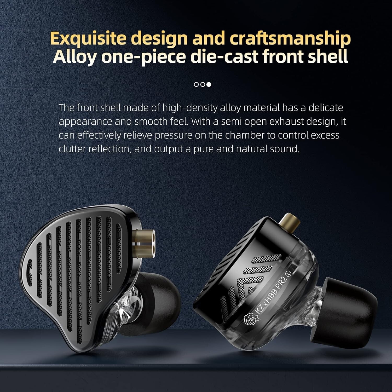 Ergonomic X HBB PR2 Wired Headphones: 13.2mm Planar Driver & Detachable Cable