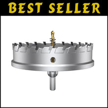 Load image into Gallery viewer, Robust Tungsten Carbide Tipped Hole Saw Drill Bit Set with Pilot Bits Included