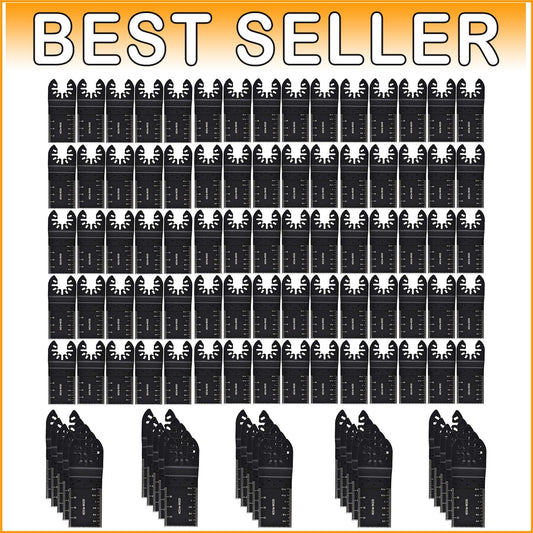 Durable Quick-Release Oscillating Multitool Blades Compatible with Most Brands