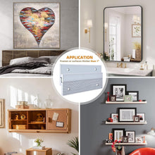 Load image into Gallery viewer, Aluminum French Cleat Hanger Set - Invisible Mounting for Artwork &amp; Mirrors
