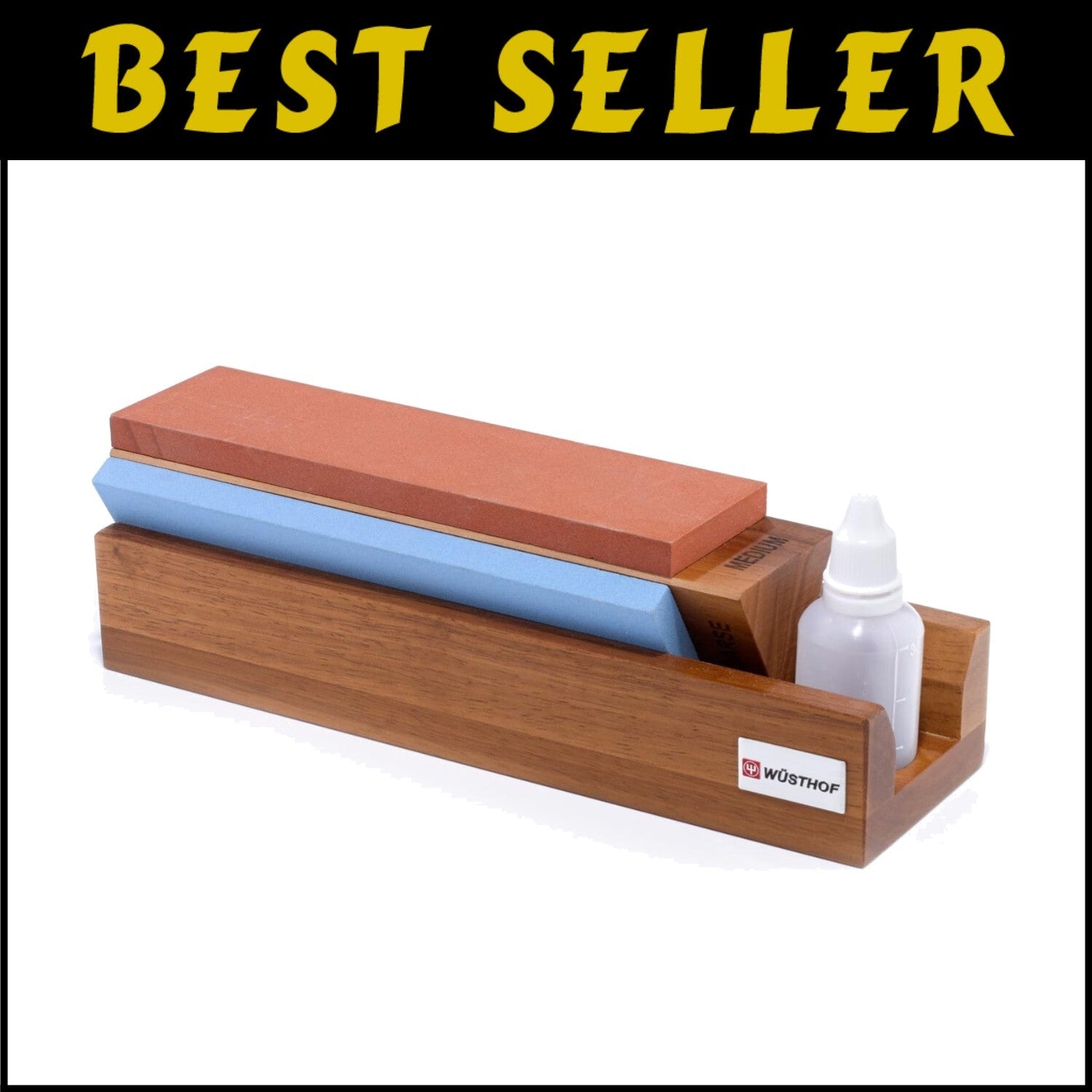 Ceramic Tri-Stone Sharpener: Keep Your Kitchen Knives Razor-Sharp with Ease