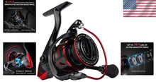 Load image into Gallery viewer, Carbon Fiber Fishing Reel - 39.5 LBs Max Drag &amp; 10+1 SS Bearings for All Anglers
