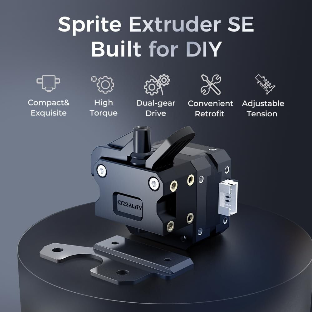 Ender 3 Sprite Dual Gear Direct Drive Extruder Upgrade - High Torque Precision