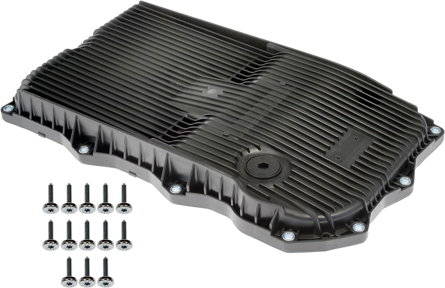 Durable Transmission Fluid Pan with Drain Plug, Gasket & Bolts for Select Models