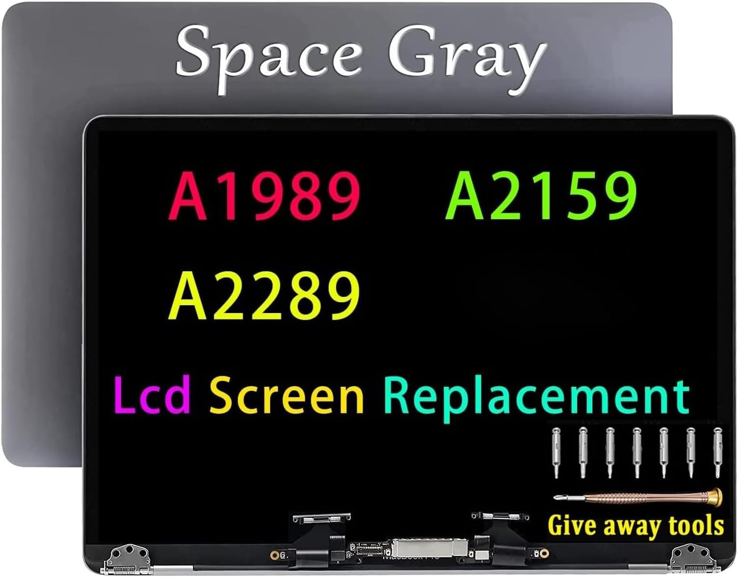 Durable Retina Screen Replacement for MacBook Pro A1989/A2159 - 3-Month Warranty